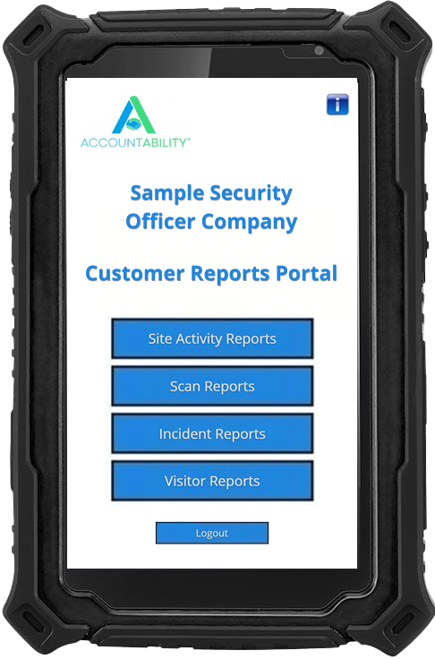 security-company-customer-reports-portal
